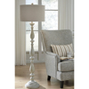 Picture of Bernadate White Floor Lamp
