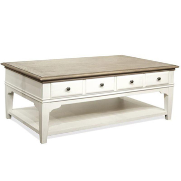 Picture of Myra White Leg Cocktail Table