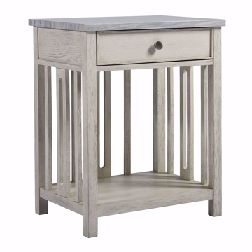 Picture of Escape Bedside Table With Stone Top