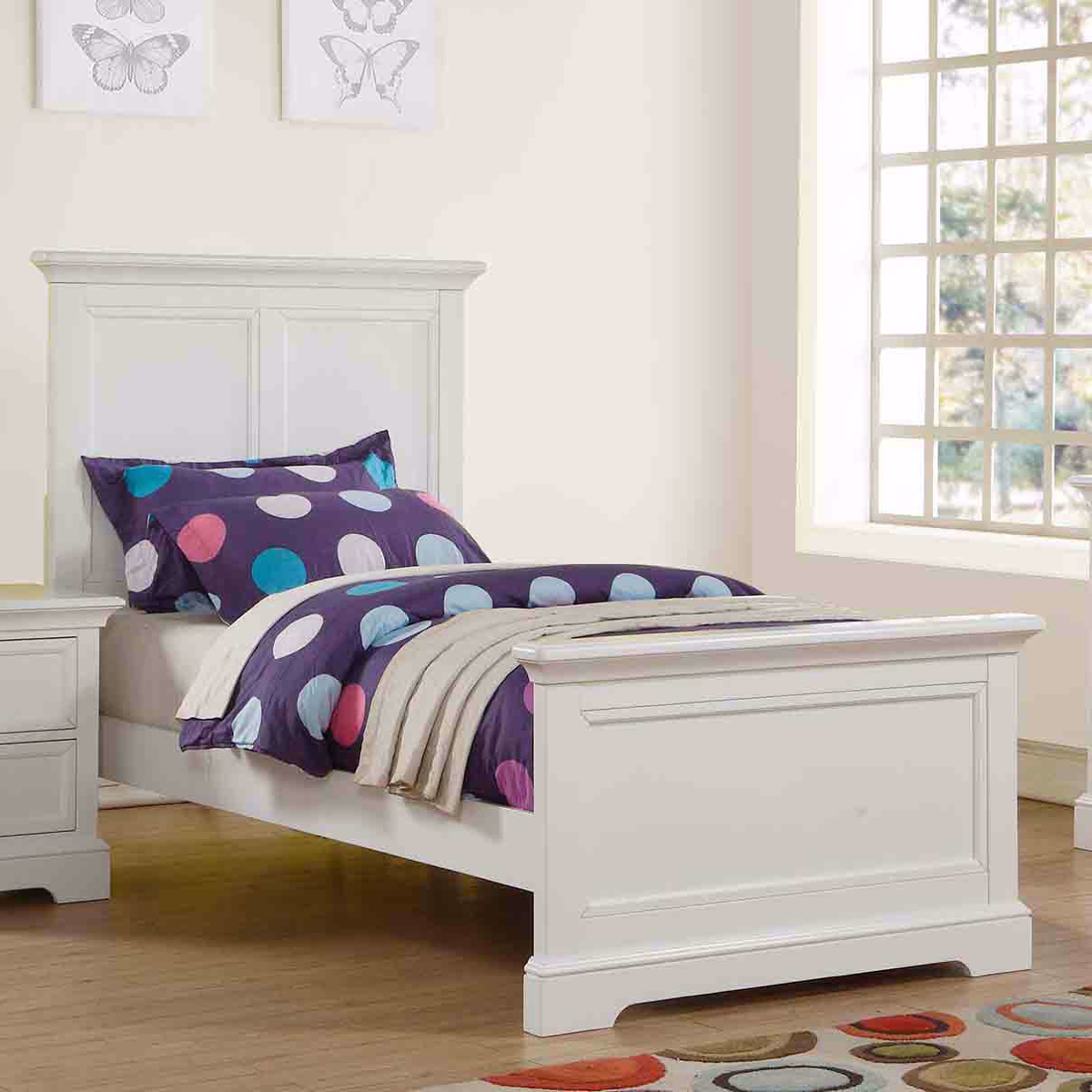 Picture of Tamarack White Twin Bed