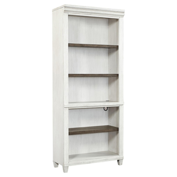 Picture of Caraway Aged Ivory Open Bookcase