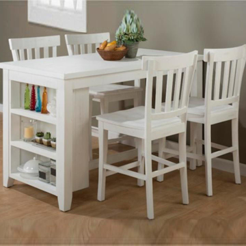Picture of Madaket White 5 Piece Counter Height Table Set