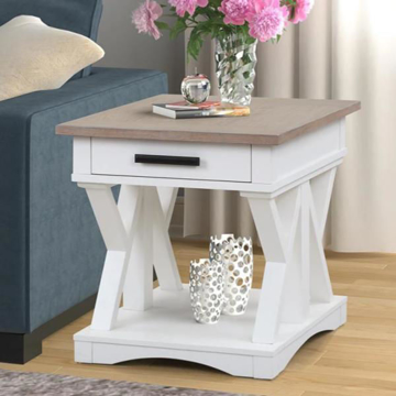 Picture of AMERICANA END TABLE COTTON