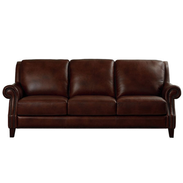 Picture of Pierce Hickory Leather Sofa