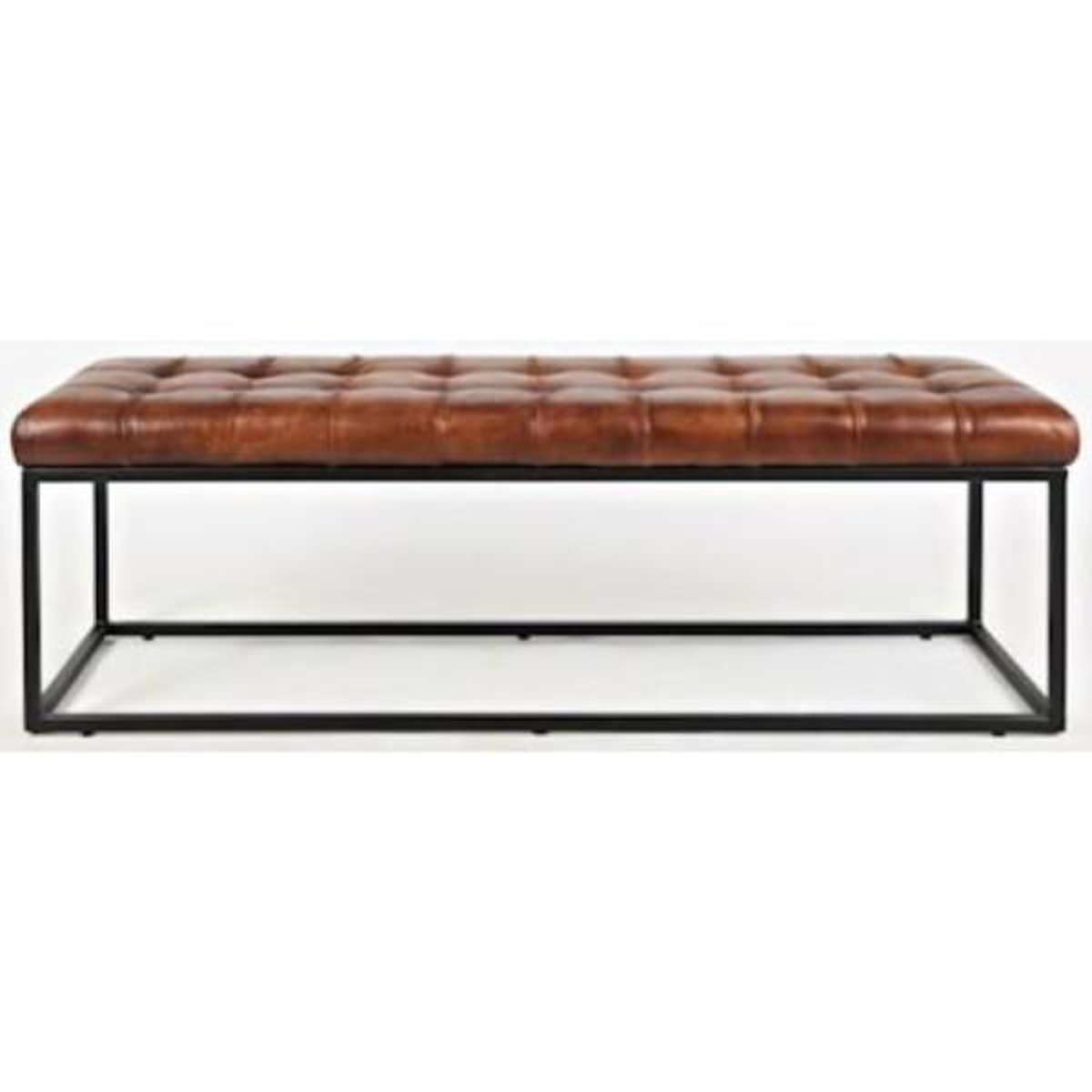 Picture of Global Archive Leather Bench
