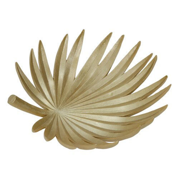 Picture of 16" Gold Palm Leaf Plate
