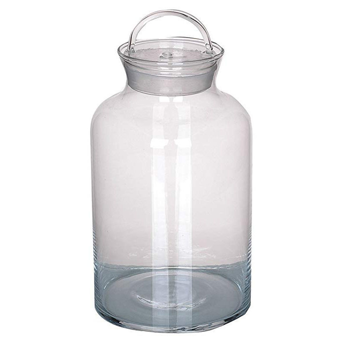 Picture of Glass 8" Clear Jar with Lid