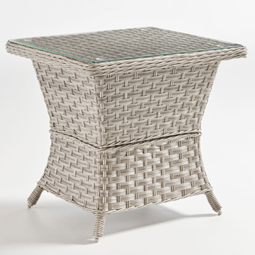 Picture of MAYFAIR PDQ END TABLE W/GLASS