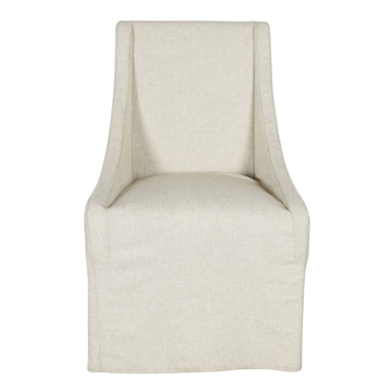Picture of WARWICK UPHOLSTERED ROLLING DINING CHAIR