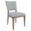 Picture of PHILLIP STRIPED UPHOLSTERED DINING CHAIR