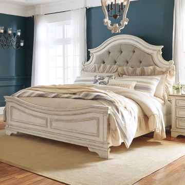 Picture of ROSLYN UPHOLSTERED PANEL BED