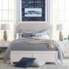 Picture of VENTURA CHALK WHITE UPHOLSTERED BED