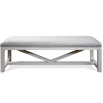 Picture of OSBORNE WHITE DINING BENCH