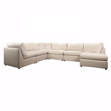 Picture of Beckham 6 Piece Sectional Sofa with Chaise