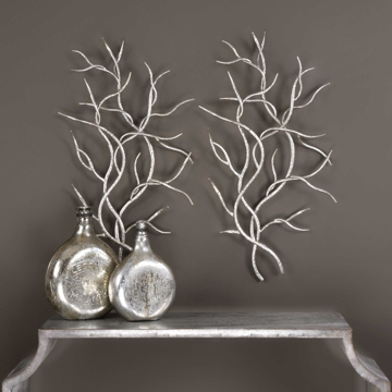 Picture of SILVER BRANCHES (Set of 2)