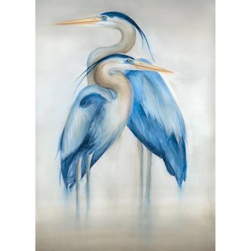 Picture of TWO HERON 40X56 CANVAS