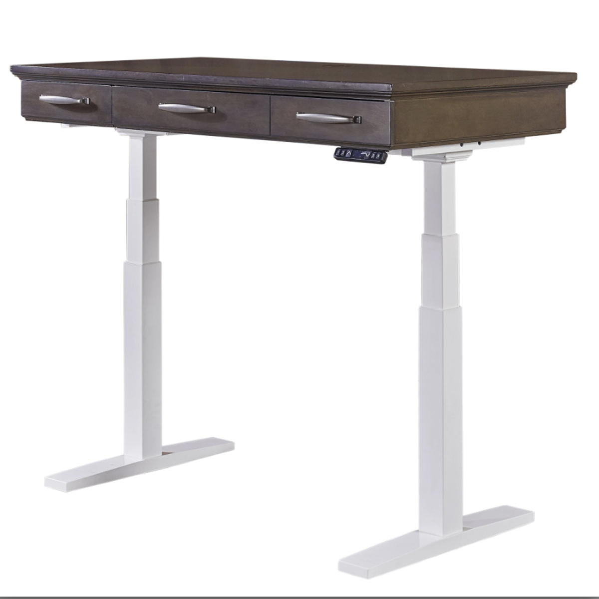 Picture of SHOREHAM LIFT DESK WITH BROWN TOP
