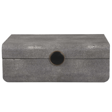 Picture of LALIQUE GRAY SHAGREEN BOX