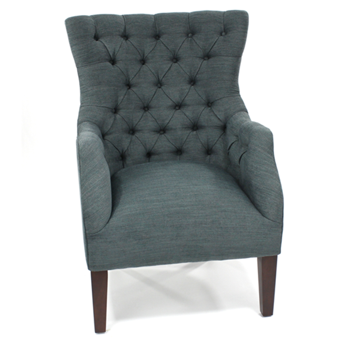 Picture of ANNA BUTTON TUFTED WING CHAIR