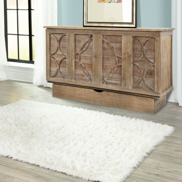 Picture of BRUSSELS QUEEN ASH CREDENZA CABINET BED