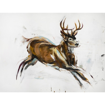 Picture of IN STRIDE BROWN BUCK ART