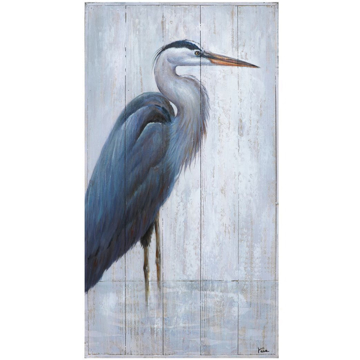 Picture of RUSTIC HERON I PRINT