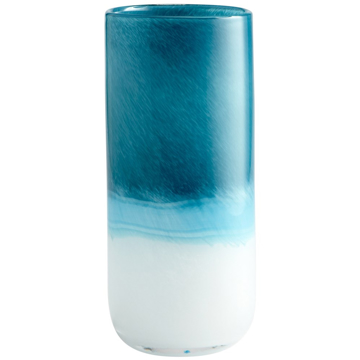 Picture of MED TURQ CLOUD VASE