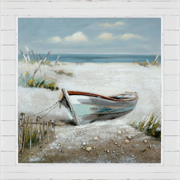 Picture of SHIPLAP FRAME BOAT PRINT