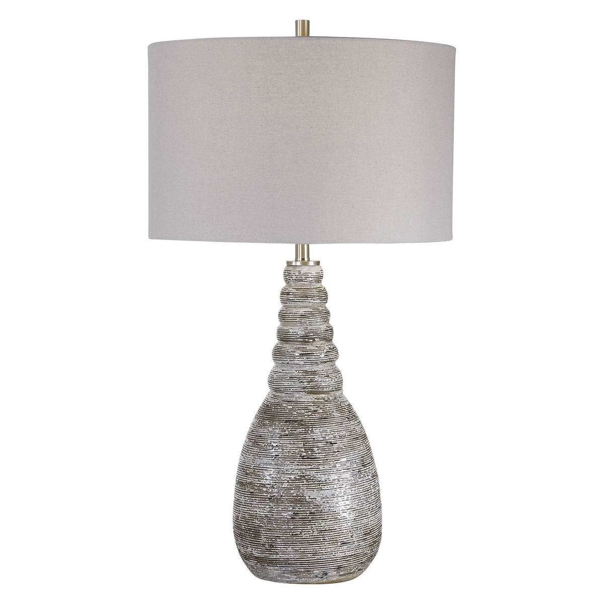 Picture of ARAPAHOE GRAY DISTRESSED TLAMP