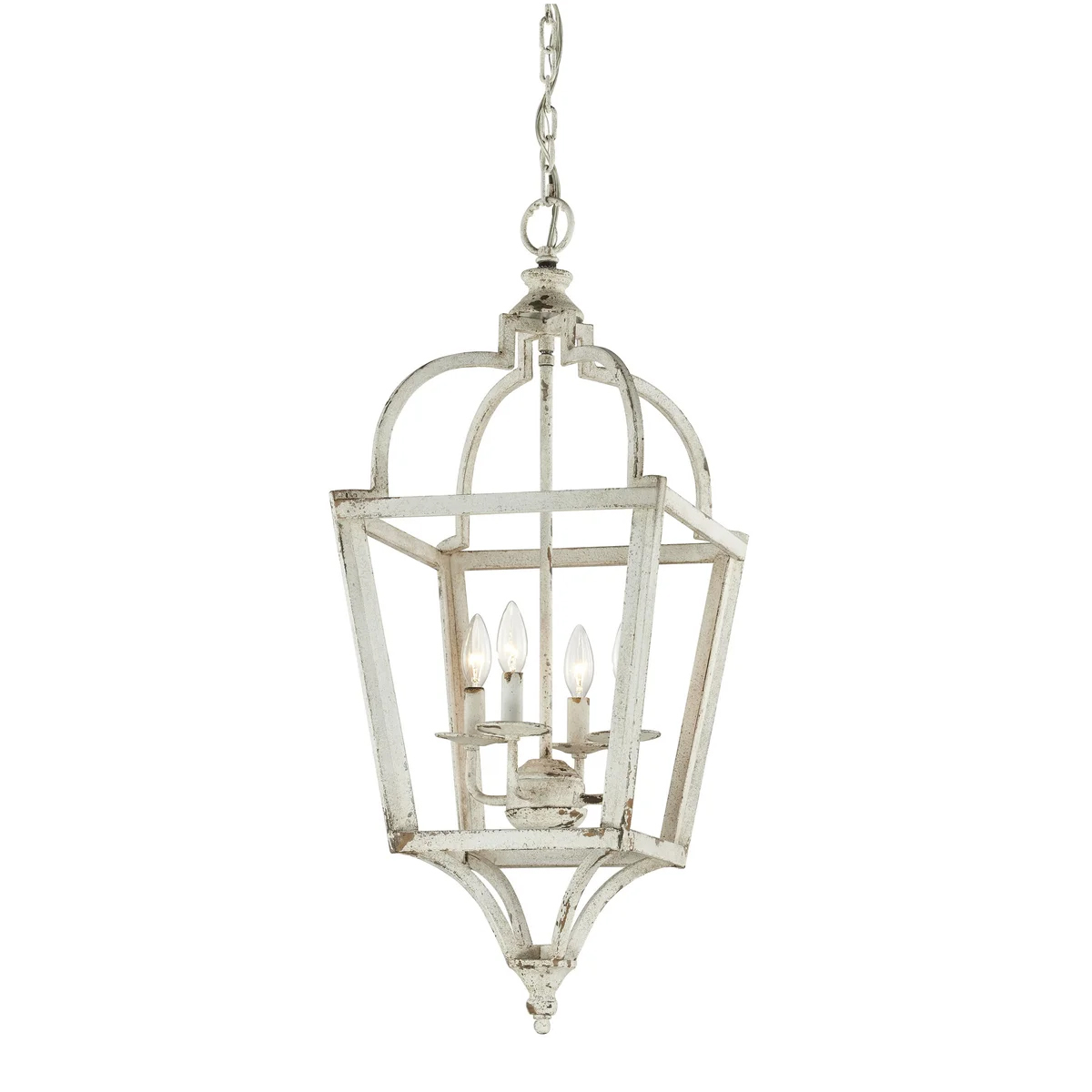 Picture of GINGER DISTR WHITE CHANDELIER