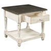 Picture of HINSDALE GRY END TABLE