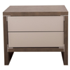 Picture of FORM 2 DRW NIGHTSTAND W/GL