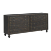 Picture of 6 DRW 2 PULLOUT SHELF CREDENZA