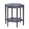 Picture of PAST FWD HEX END TABLE-DENIM