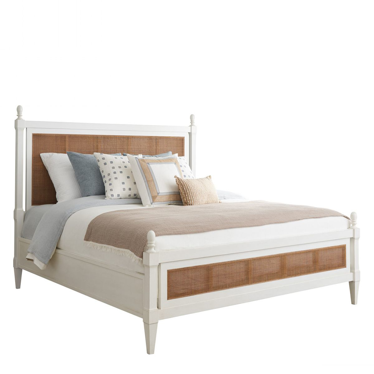Picture of STRAND QN POSTER BED WHITE