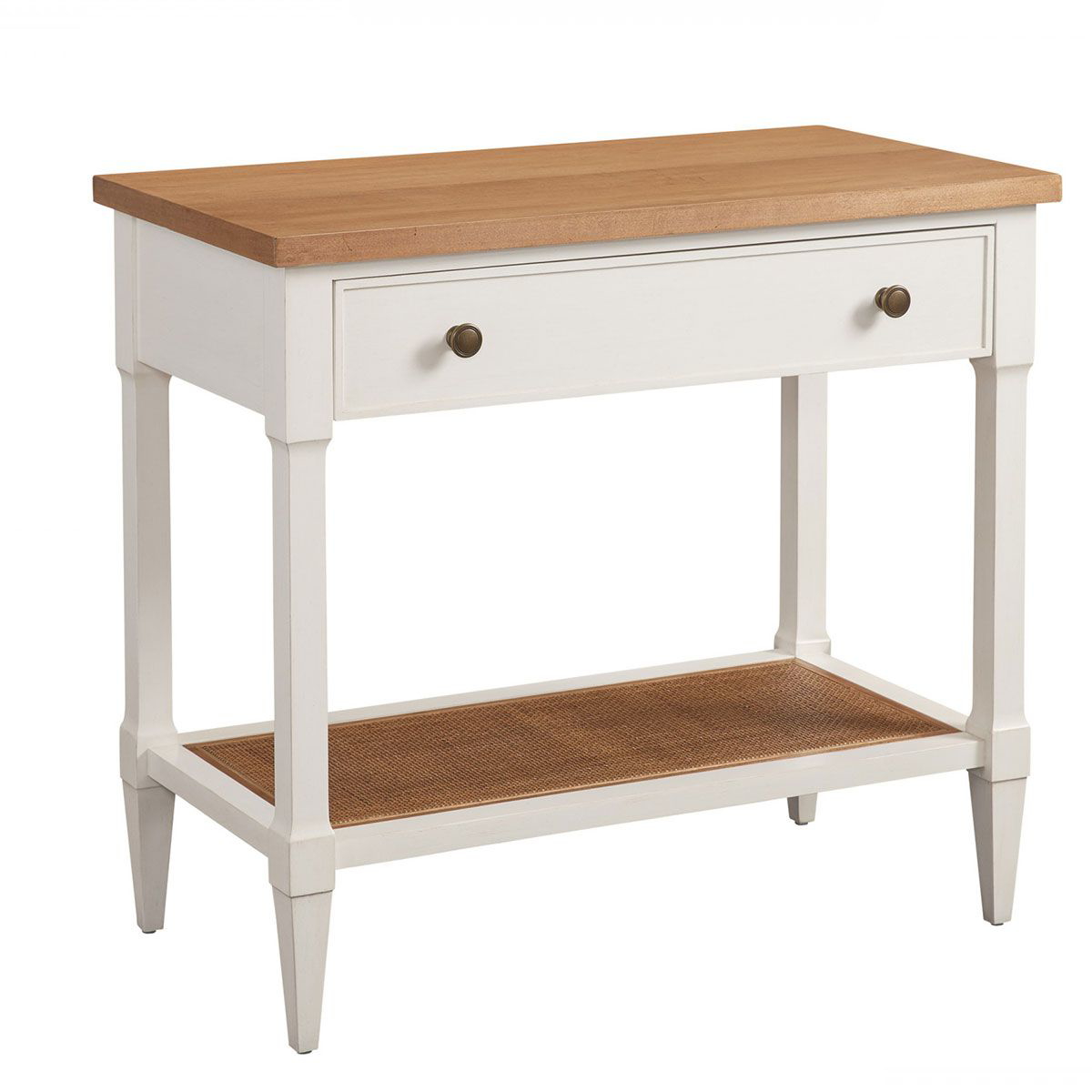 Picture of ASTER OPEN NIGHTSTAND WHITE