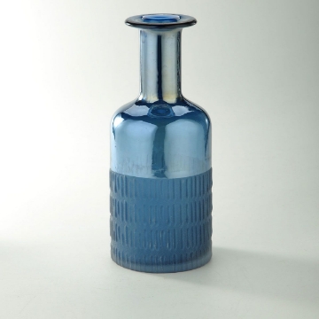 Picture of BLUE 12" GLASS JAR