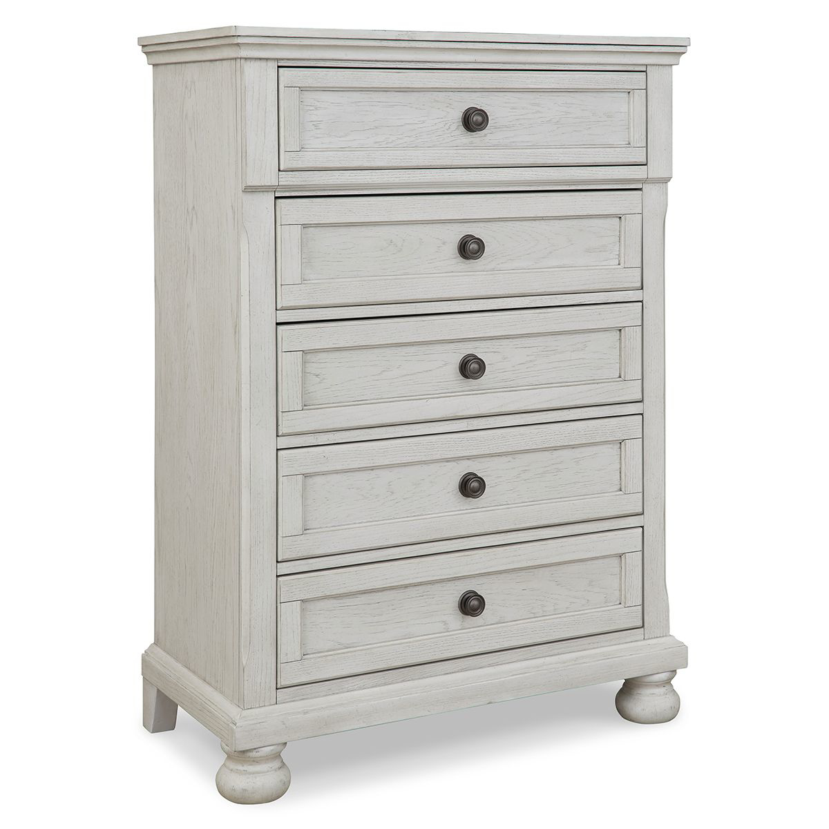 Picture of KENLEY WHT SM 5 DRAWER CHEST