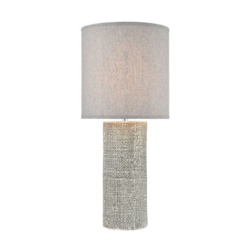 Picture of BURRA GREY TEXT ACCENT LAMP