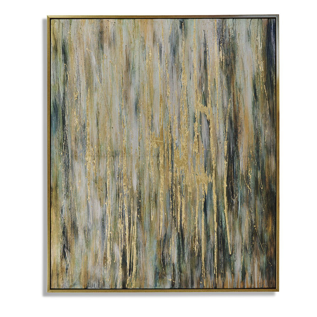 Picture of GOLD WATERFALL ABSTRACT ART