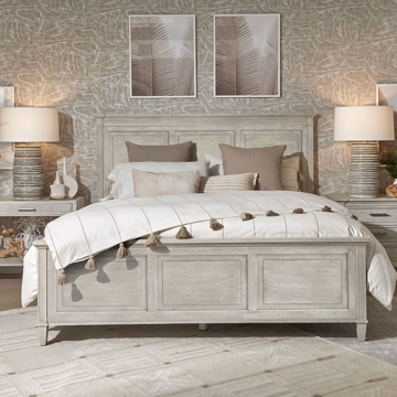Picture of VITA WHITE KING PANEL BED