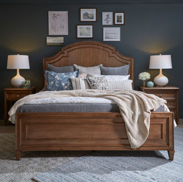 Picture of NOTTE KING PANEL BED