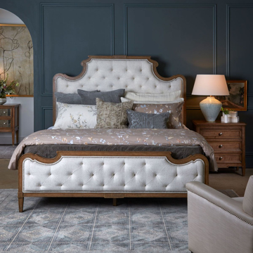 Picture of NOTTE QUEEN UPHOLSTERED BED
