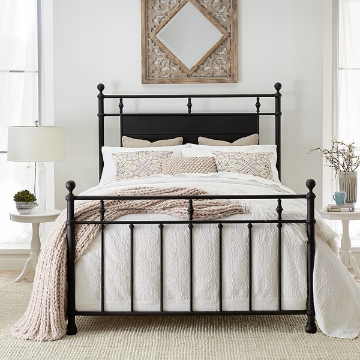 Picture of BARTON BLACK KING BED