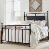 Picture of BARTON BLACK KING BED