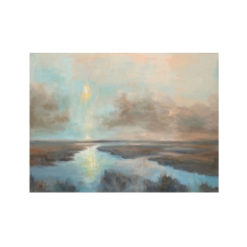 Picture of EVENING MARSH 54X40 CANVAS ART