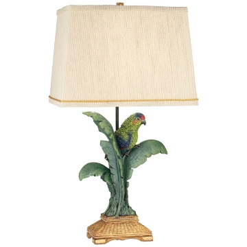 Picture of TROPICAL PARROT TABLE LAMP