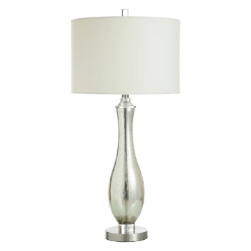 Picture of STEEL & MERCURY GLASS TBL LAMP