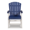 Picture of DAYTONA NVY/WHT ARM CHAIR PAIR