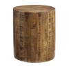 Picture of ROUND WOOD ACCENT STOOL